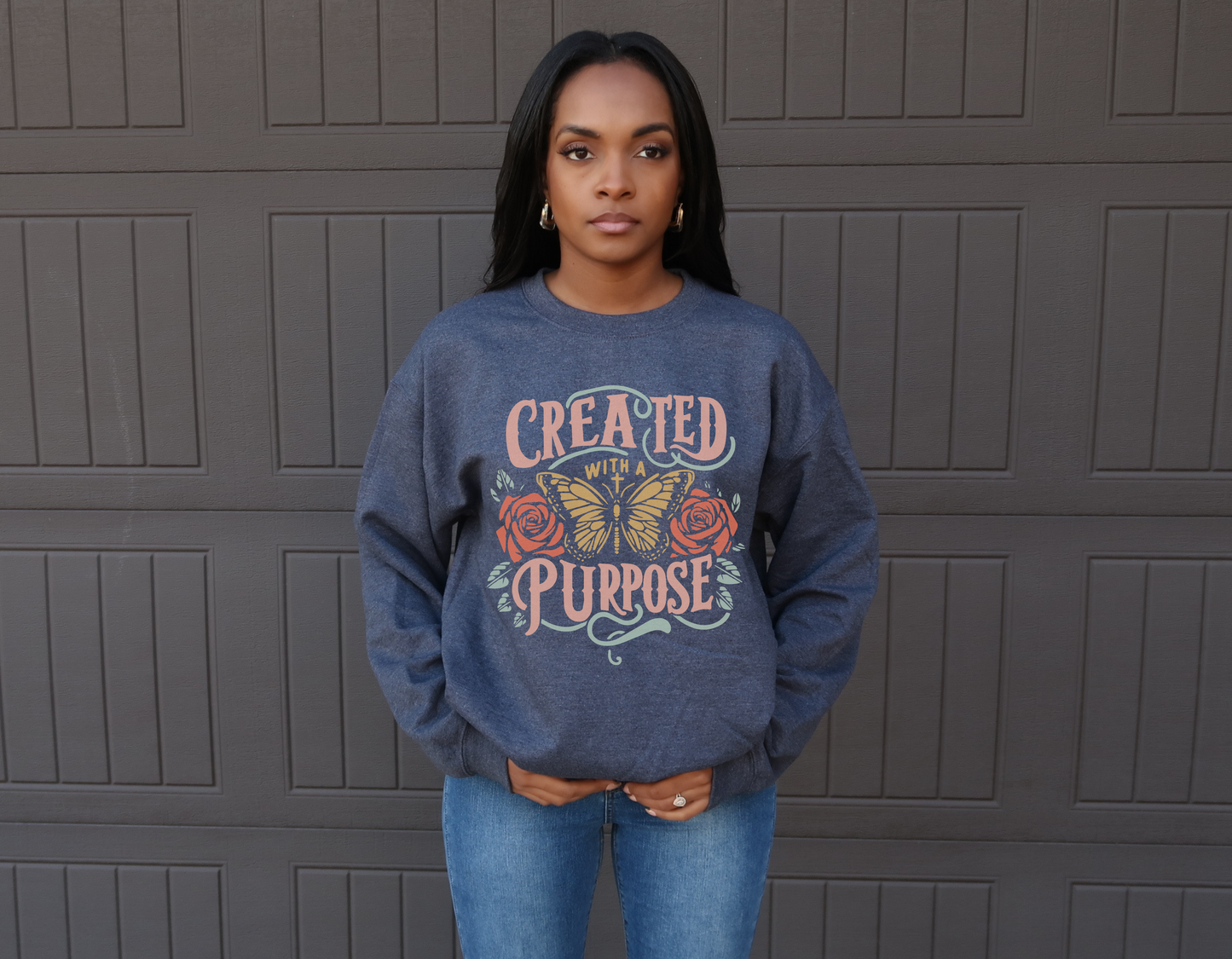 Created With A Purpose Sweatshirt